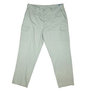 Cintas Comfort Flex Cargo Work Uniform Pants Men's Beige Size 38x31